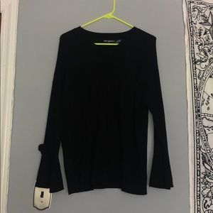 Black long sleeve sweater